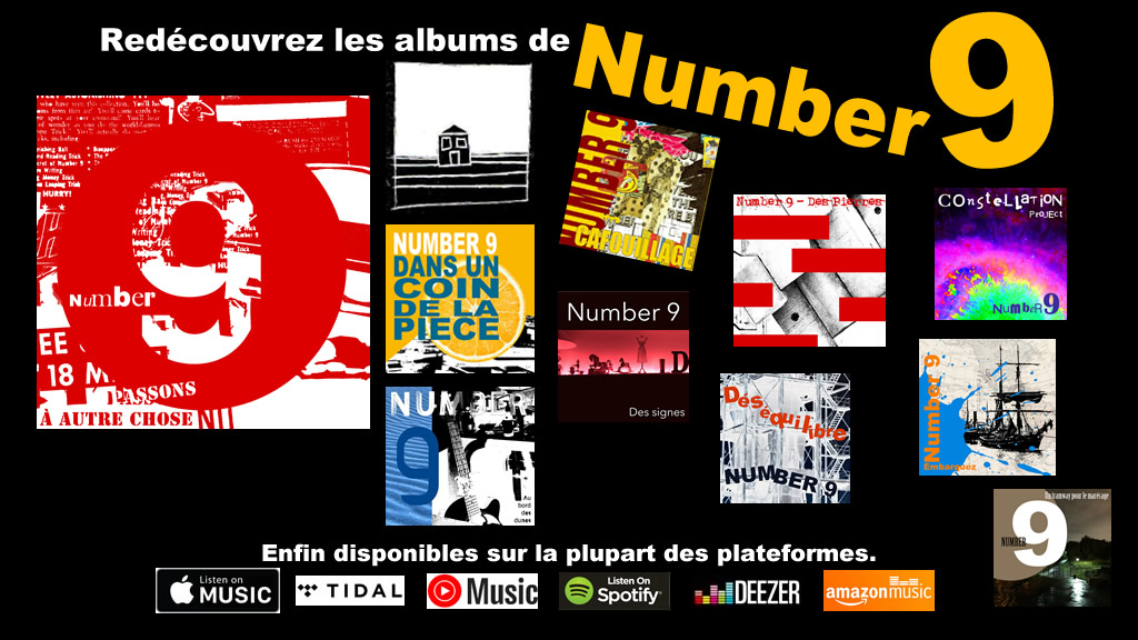 Number 9 Découvrez tous les albums